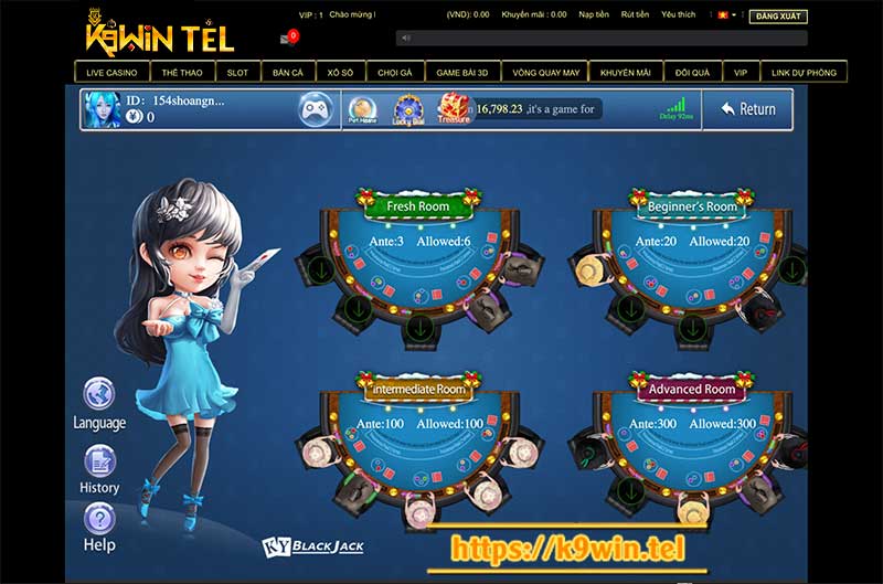 Black Jack - 3D Games K9Win