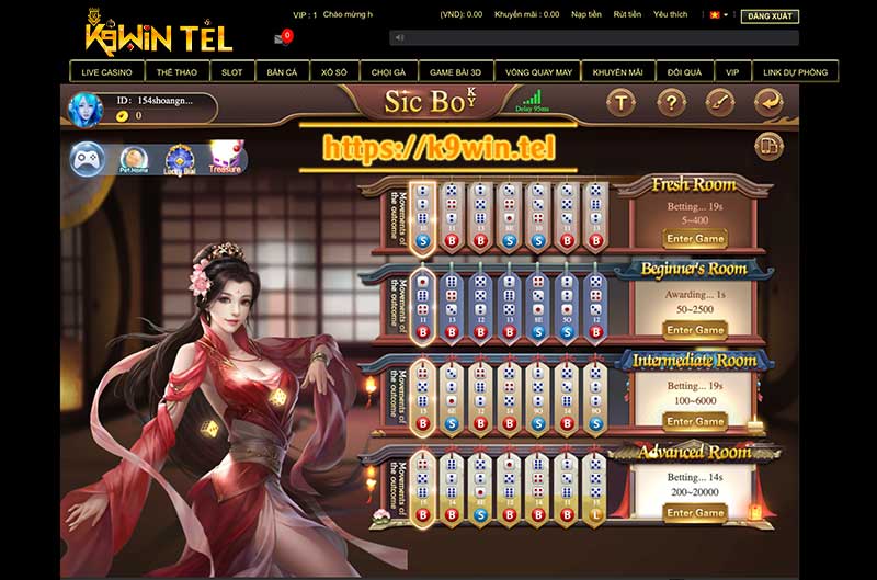 Sic Bo - 3D Games K9Win